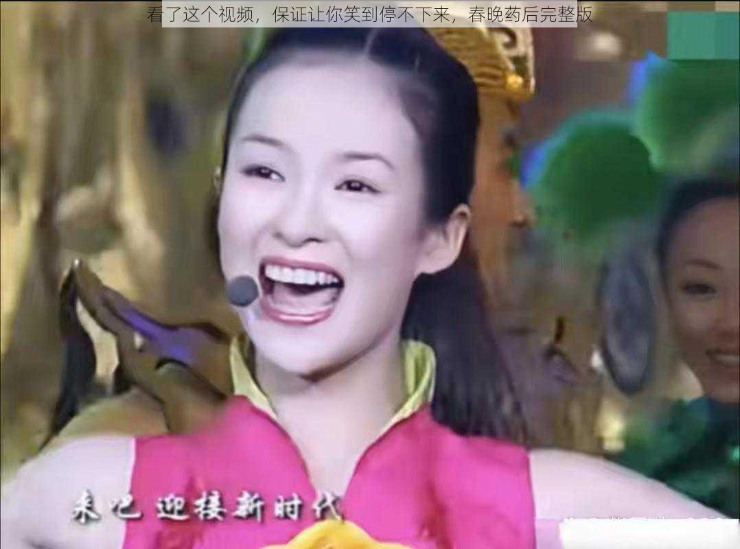 看了这个视频，保证让你笑到停不下来，春晚药后完整版