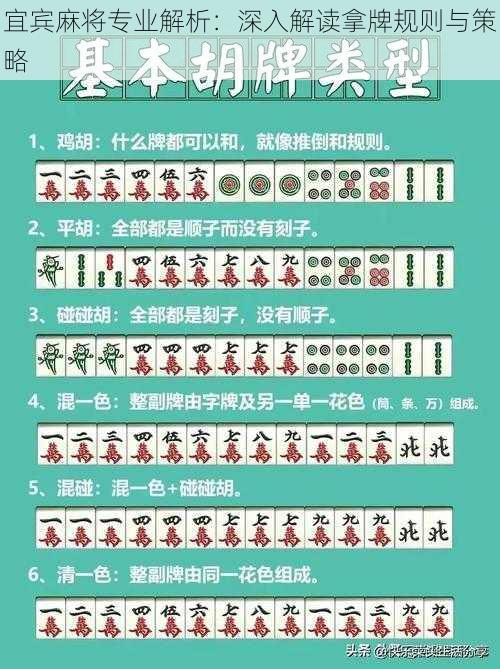 宜宾麻将专业解析:深入解读拿牌规则与策略
